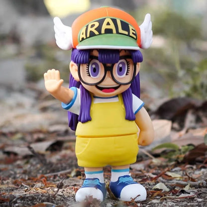 Dr. Slump Anime Figure Arale New Year Birthday Gift Collectible Animation Cartoon Pvc Material Model Toy Home Decoration