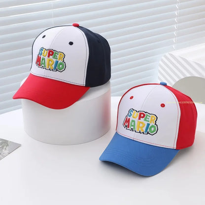 New Mushroom Yoshi Classic Character Baseball Cap Game Merchandise Unisex Adjustable Size Color Blocking Casual Fashion Gift