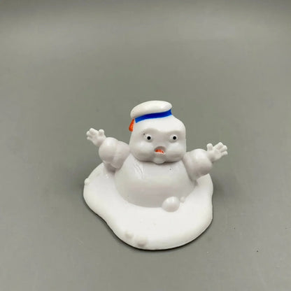 6pcs cute Vintage Ghostbusters 3 Stay Puft Marshmallow Man Sailor Action Figure Toy Doll