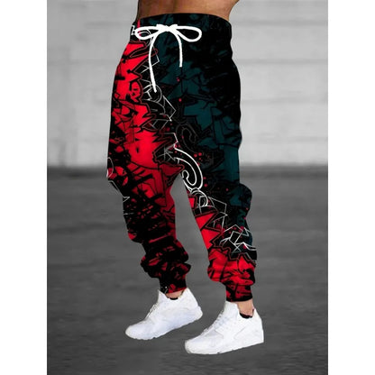 2026 Autumn and Winter Hot Selling Fashion Dark Cool Gothic Texture Men's Casual Sports Outdoor Jogging Pants Kids Pants