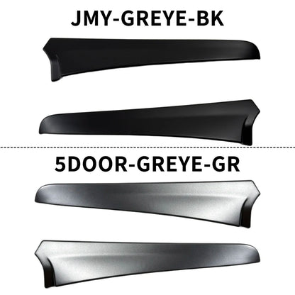 Jimny Angry Bad Face Headlight Eyebrows Eye Lid Sticker for SUZUKI Jimny JB64 JB74 JC74 2019+ for OEM Grille Eyebrows Eyelids