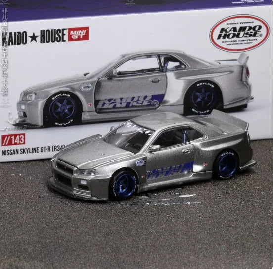 (In stock)MINIGT 1:64 Ford Mustang GTD USA 250 Special Edition Limited Alloy Car Model #1301