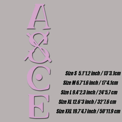 'ASCE"decal,creative&fashion decal for anime fans,high quality for car truck &laptop,waterproof car exterior decoration