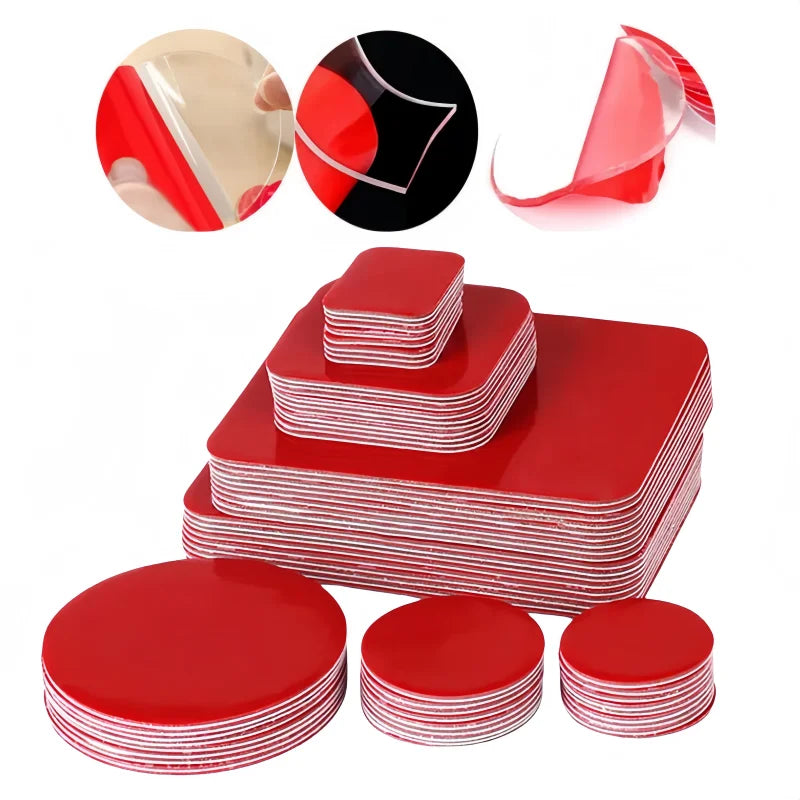 Super Strong  Double Sided Tape Strong Waterproof No Trace Self Adhesive Acrylic Pad Patch Sticky For Home Car Office