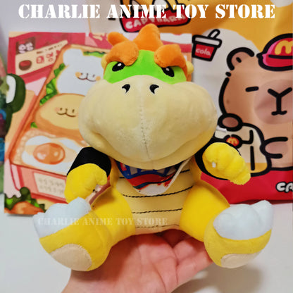 Marios Bros plush toy Kawaii Cappy Bowser Magic Koopa  Kingboo Soft Plush Dolls Collectible Hobby Kids Gift