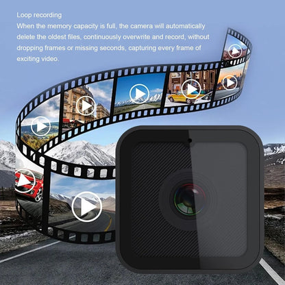 1080P HD Portable Sports Mini Camera with Hotspot WiFi Waterproof Camera, Motorcycle and Bike Camera Anti Shake Outdoor Sports