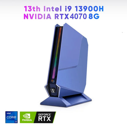 Topton Gaming Mini PC NVIDIA RTX 4070 4060 8G Intel I9 13900HX 12900H I7 12700H Windows 11 Desktop Tower Gamer Computer WiFi6