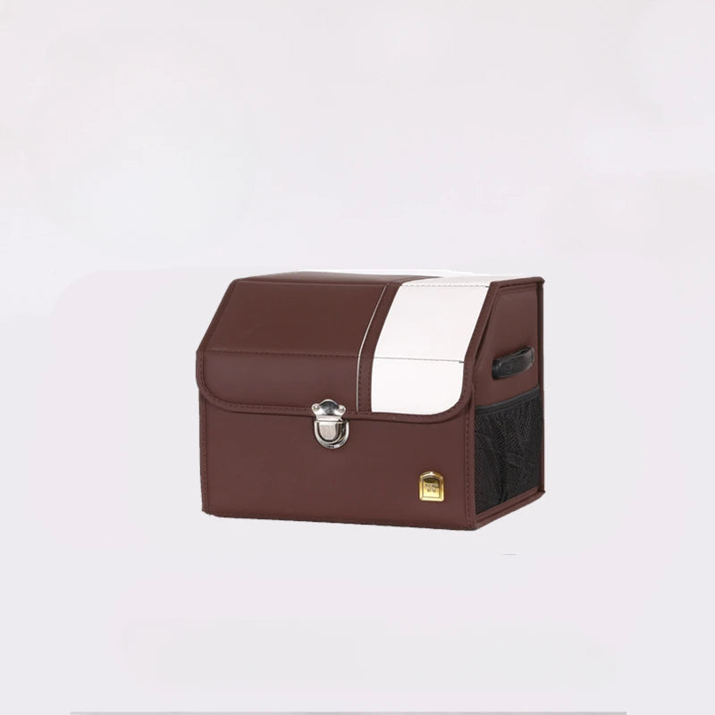 Collapsible Car Storage Container - Practical and Durable Car Trunk Accessory Trunk Box / Bag Organizer Storage Box