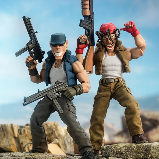 In Stock Timeless Studio Metal Slug Xx Ralph & Clark 1/12 Articulated Figures