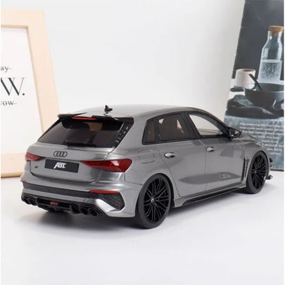 Original 1:18 Scale  RS3 RS5 ABT Modified Travel Simulation Resin Car Model Decoration Collection Toy Gift Decration