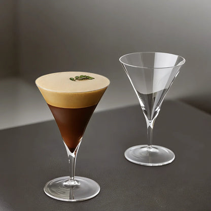 Japanese-style Kimura Low-Footed Martini Glass Dry Martini Cocktail Glass High-Quality Triangular Glass