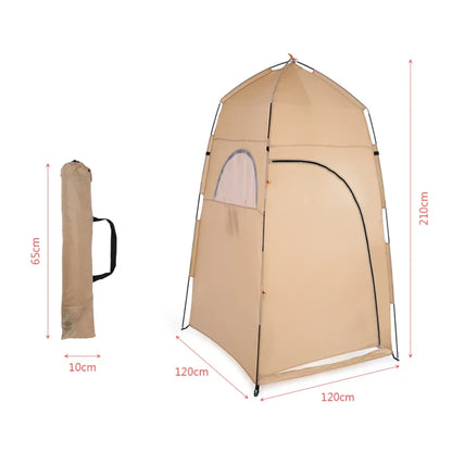Portable Outdoor Shower Bath Changing Fitting Room Tent Shelter Camping Beach Privacy Toilet photography tent Camping Tent