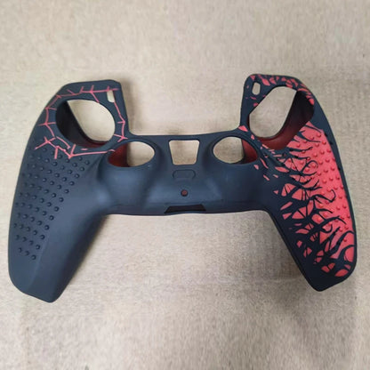 Anti-Slip Silicone PS5 Controller Cover Case Protective Skin with Thumb Grip Cap Sticker Compatible with PS5 Gaming Controller