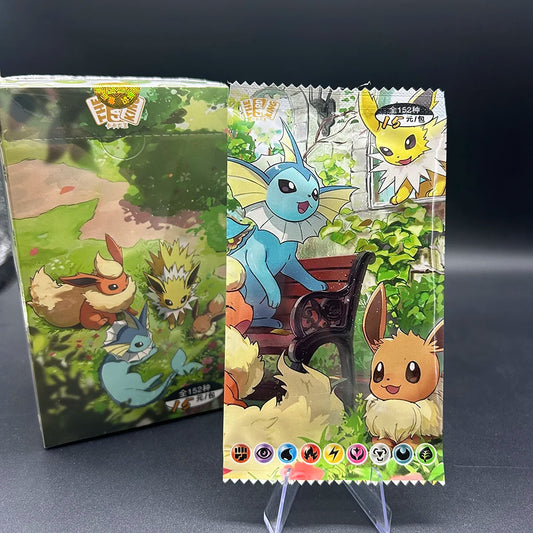 1Box PTCG Pocket Series English Random Flash Collection Card Umbreon Sylveon Umbreon Mega Pinsir Game Collection Card Toy Gift
