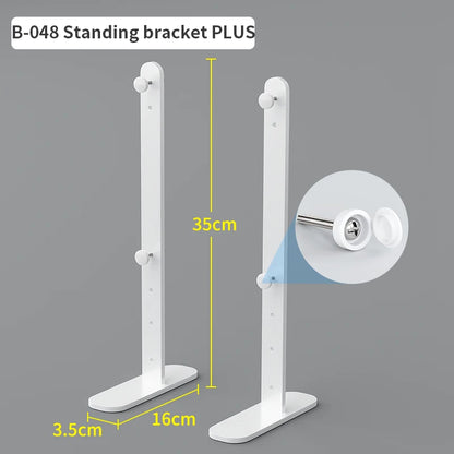 Home Furniture Storage Pegboard: Desktop Standing Height-Adjustable Storage Rack, Also for Displaying Decorative Figurines
