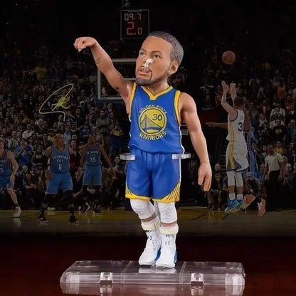 Basketball superstar James Curry Harden figure model statue ornament doll boy gift