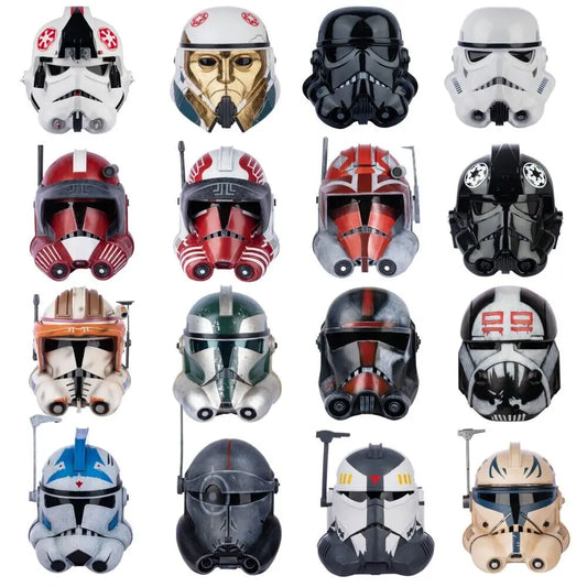 Xcoser Anime SW Clone Commander Cody Rex Gree AT-AT Driver Helmet Resin Cosplay  Replication Prop Replica Halloween Collection