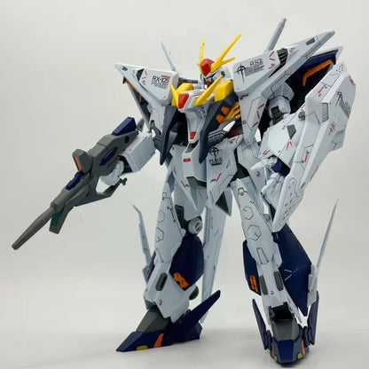 JUJIANG HG RX-105 XI Robot Assembly Model Kit 1/144 Scale Action Figure Toy for Hobbyists And Kids Plastic Model Collection Gift