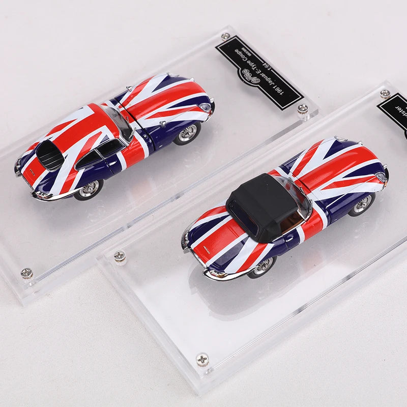 GFCC 1:64 1961 Jaguar E-Type Roadster/Coupe Alloy Model Car