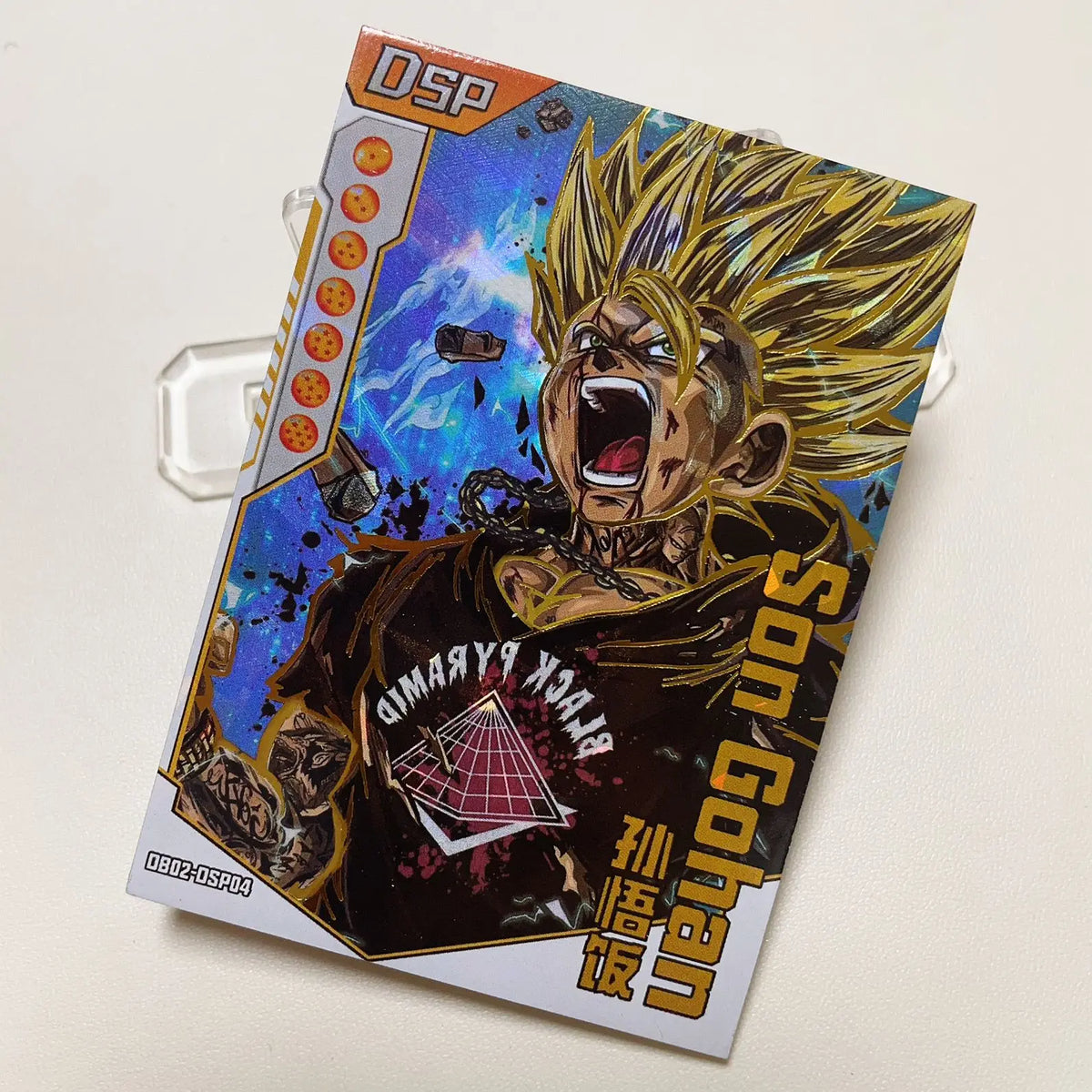Anime Dragon Ball XR SAR SGK DSP HCR JR Cards Son Goku Piccolo Broli Burdock Android 18 Bulma Tien Shinhan Collectible Cards
