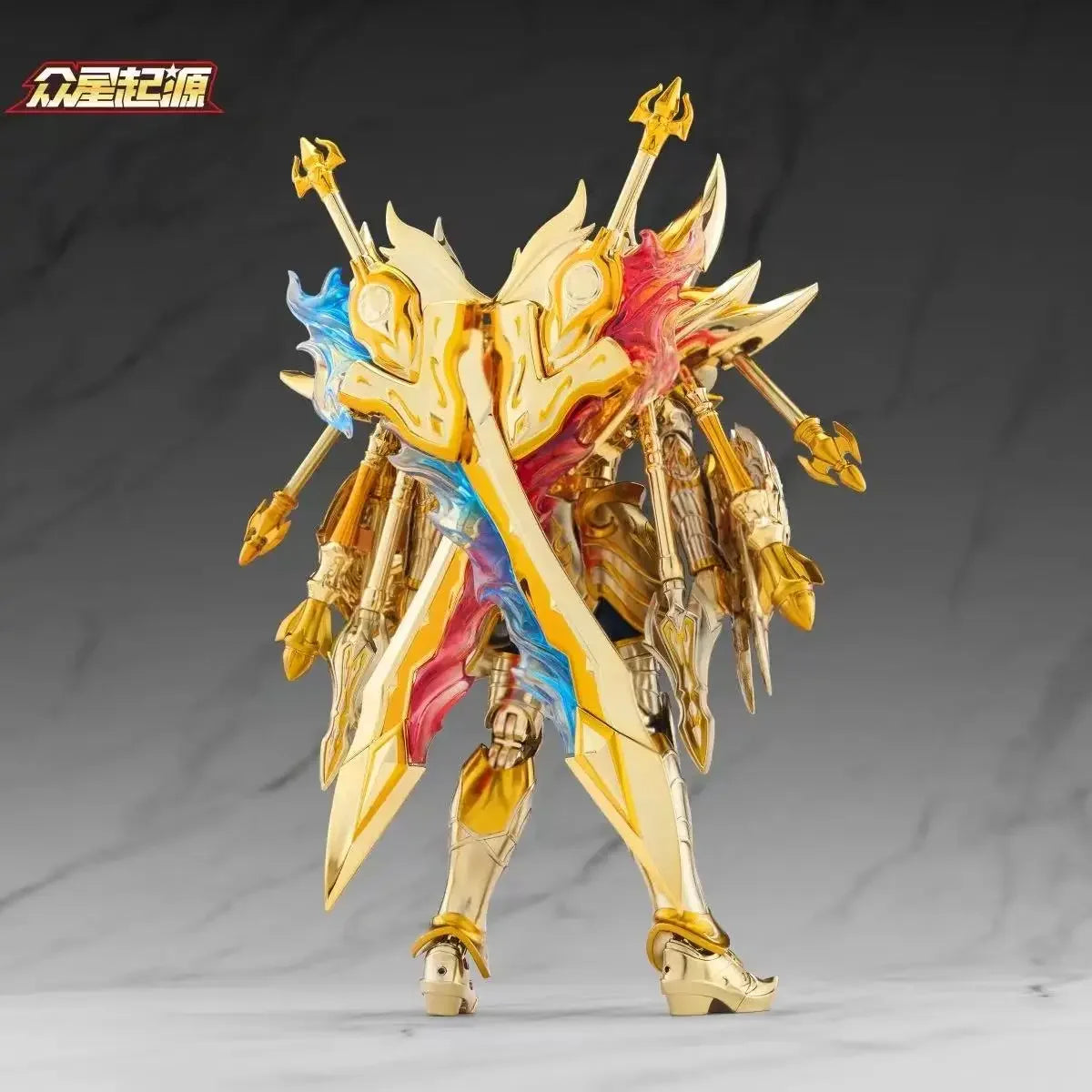 100% Saint Seiya Toypoint TP God Libra Dohko SOG And Totem Gold Knights Of The Zodiac Anime Collection Figures Model