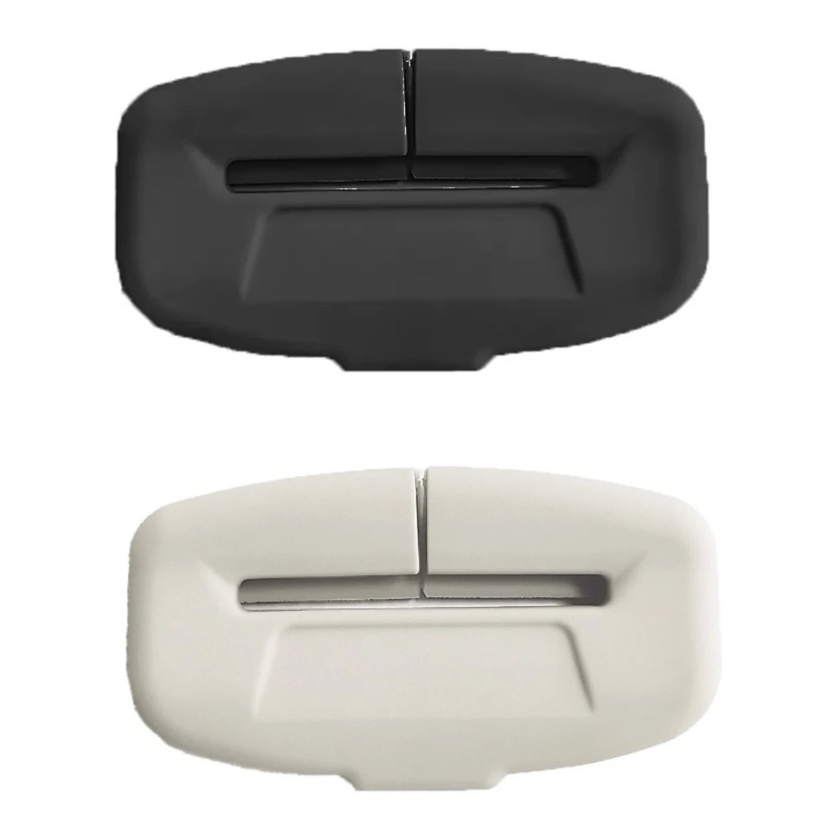 2Pcs Seat Belt Buckle Cover Anti-Scratch Silicone Car Seat Buckle Protector Clip Protection Cover Universal for SUV Sedan