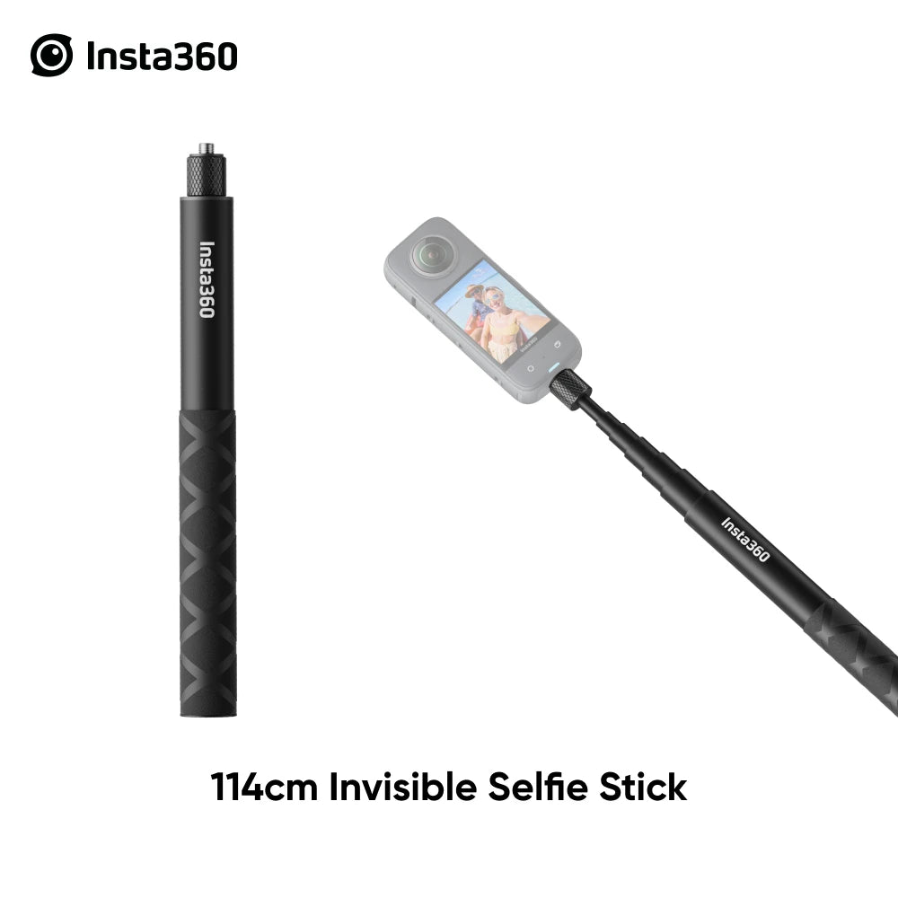 Insta360 114cm Invisible Selfie Stick for X4/X3 / ONE RS / GO 3S / ONE X2 / ONE R Action Cameras Accessories