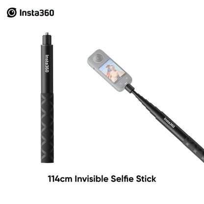 Insta360 114cm Invisible Selfie Stick for X4/X3 / ONE RS / GO 3S / ONE X2 / ONE R Action Cameras Accessories