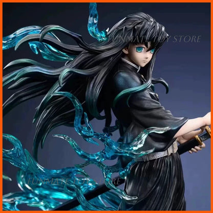 Demon Slayer Muichiro Tokito Hashira Gk Figure Resin Statue Collectible Model Desktop Decoration For Anime Collectors