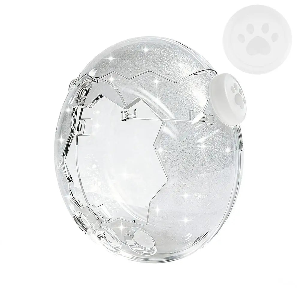 For Tamagotchi Paradise Clear PC Protective Case And Button Cap Electronic Pet Machine Full Cover Shell