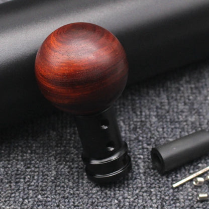 Car solid wood shift knob, manual gearshift lever knob, rosewood shift knob, 5/6-speed wooden knob, universal car handle