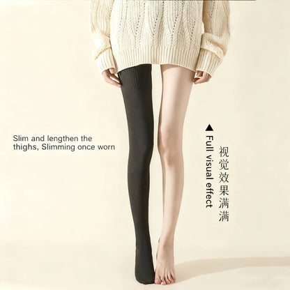Winter Thigh High Cotton Socks For Women 80-100cm stockings Japanese Lengthened JK Lolita Stockings Over The Knee Socks Slim