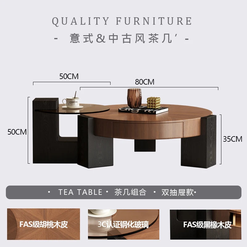 Mid Century Vintage Coffee Tables Wabi Sabi Designer Wabi Sabi Trendy Coffee Table Premium Elegant Mesinha Living Room Furniture