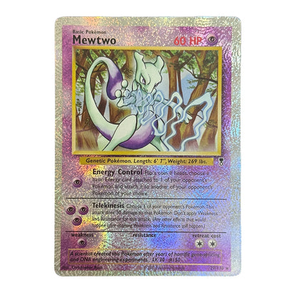 TCG English Mewtwo Collection Card Legendary Collection 29/110 #29 Reverse Holo Card Diy Proxy