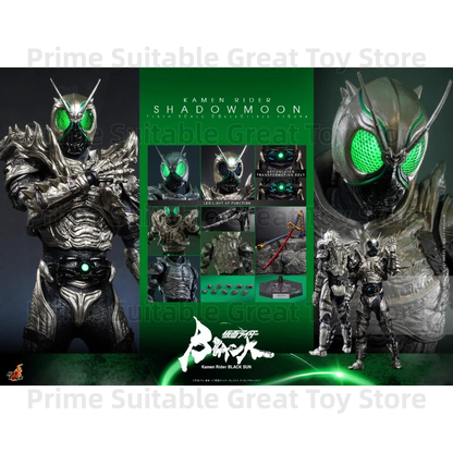 【In Stock】HOTTOYS HT 1/6 Kamen Rider TMS100 Black Sun TMS101 Shadowmoon TMS106 Battle Hopper Motorcycle Gift&Collection