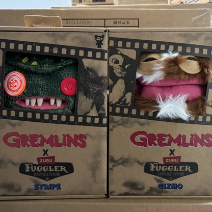 Fuggler Gremlins Soft Plush Stuffed Doll Gizmo Stripe Movie Cartoon Anime Figure Cute Doll Teeth Monster Toy Funny Birthday Gift