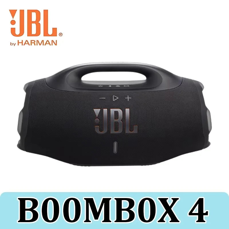JBL Boombox 4 IP68 Waterproof Bluetooth Speaker Dustproof JBL Pro Sound AI Sound Boost Large Outdoor Party Stereo Audio Boombox4