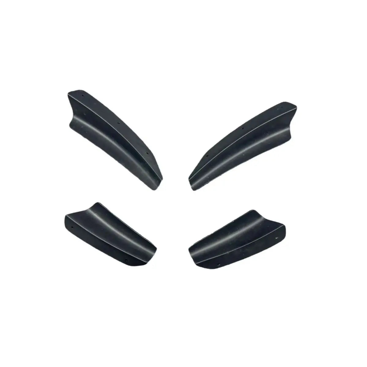 For Toyota GR YARIS Carbon Fiber Front Bumper Wind Blade Front Wind Blade Side Duck Wing Car Styling Auto Accessories 4Pcs