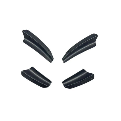 For Toyota GR YARIS Carbon Fiber Front Bumper Wind Blade Front Wind Blade Side Duck Wing Car Styling Auto Accessories 4Pcs