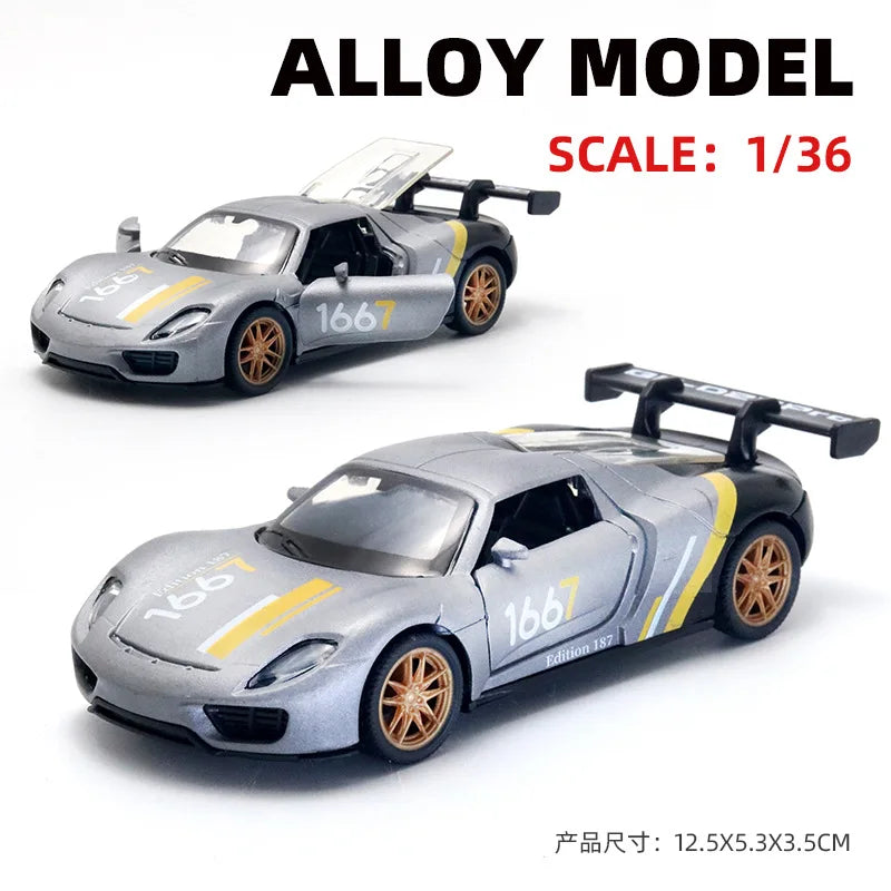 1:36 R34 MX5 RX7 AE86 Diecast Model Car Alloy Simulation Car Model for Display & Collection