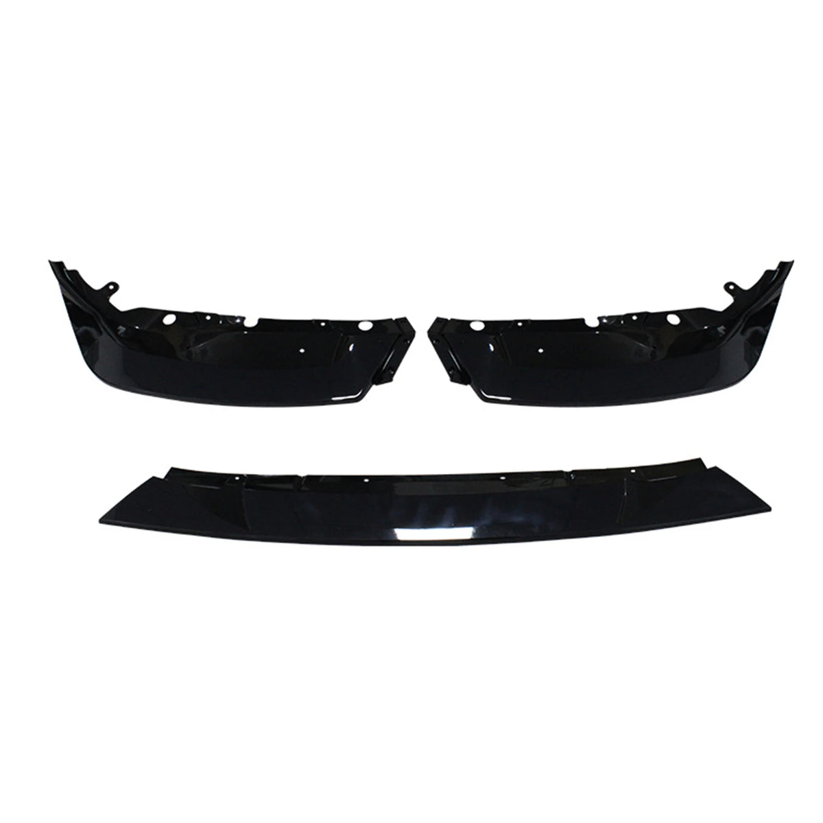 For BMW G87 M2 Sport 2022-2025 Front Bumper Lip Spoiler Splitter Body Kit Gloss Carbon Fiber ABS MH Style