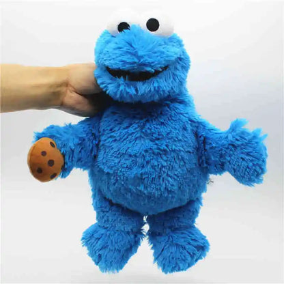 Sesame Street Stuffed Toy Elmo the Cookie Monster: Adorable Plush Doll, Ideal as a Birthday Gift for Kids