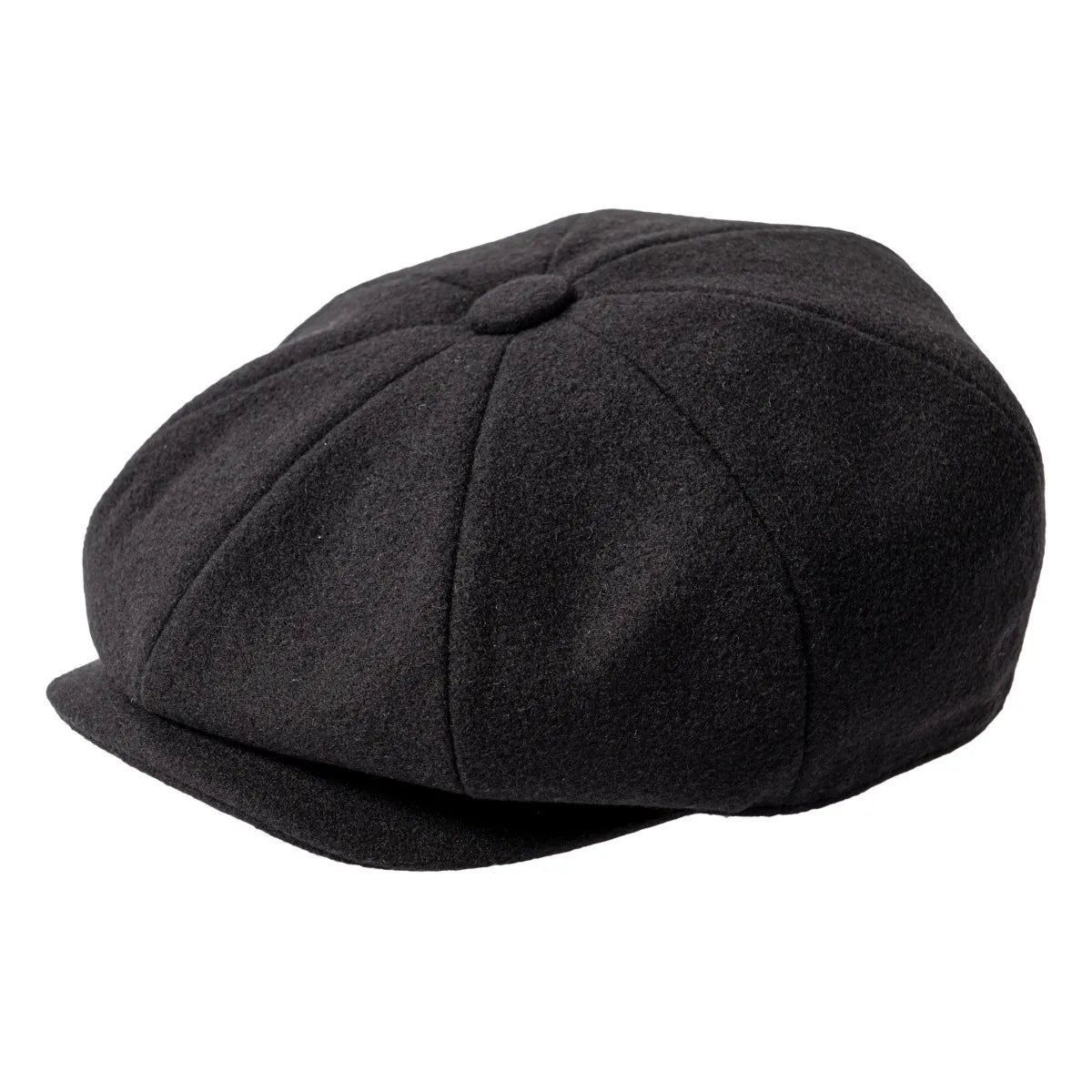 JANGOUL Newsboy Caps News Fashion Men Wool Blend Flat Cap 8 Pane Hat Driving Hats with Button Front Gatsby Cap for Male