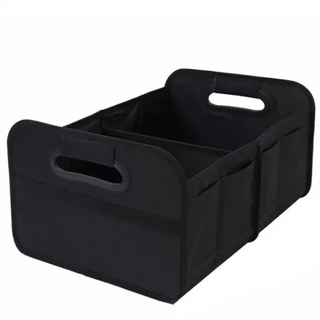 Trunk Organizer for suv, Foldable portable car storage box for camping outdoor storeroom,space saving multi functional