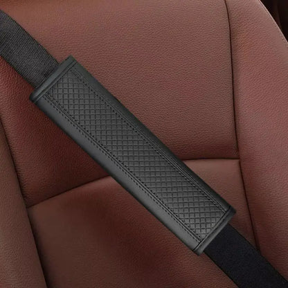 1/2Pcs Car PU Seat Belt Safety Belt Shoulder Cover Soft Breathable Protection Seat Belt Padding Pad Auto Interior Accessories