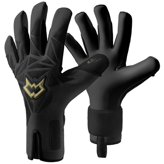 WVVOU Soccer Goalie Gloves,breathable football gloves,with 4+3mm adhesive super grip latex palm