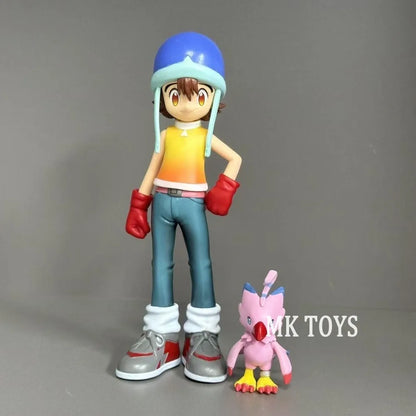 Anime Digimon Adventure Figures Eight Main Characters Action Figures Pvc Collection Model Toys for Children Gifts 5-16cm