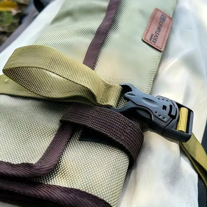 Heavy-Duty Outdoor Camping Luggage Straps - Adjustable Double Safety Buckle Luggage Packing Belt Bundling Rope of Cargoes