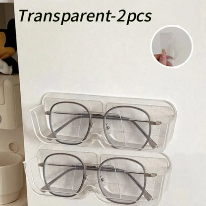 Eyeglasses Organizer Rack Wall Mounted Sun-glasses Display Holder Wardrobe Decoration Storage Box Sunglass Organizer