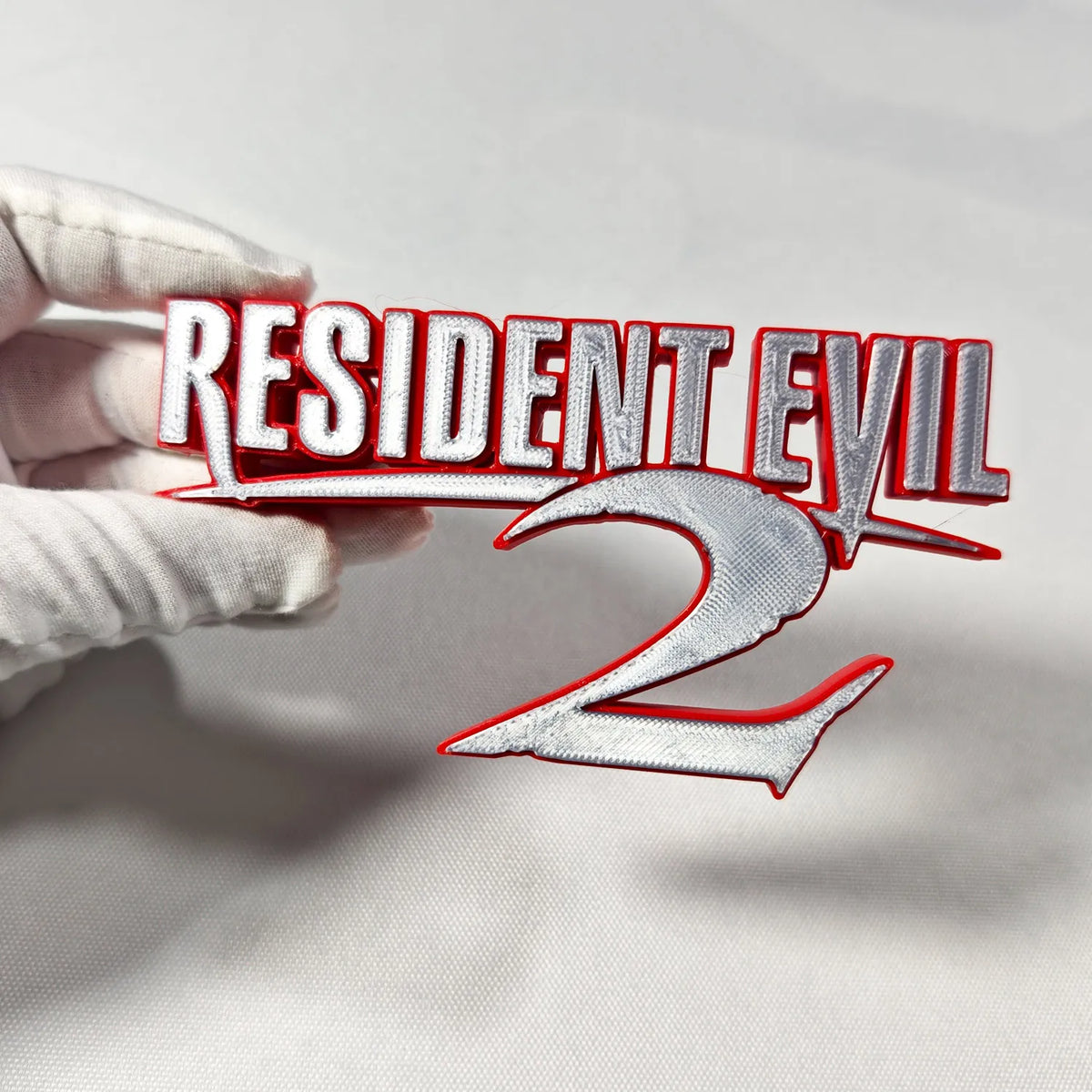 Resident Evil Magnetic Logo Stand Fridge Sticker 3d Desktop Ornament Umbrella Corporation Game Display Decor For Adult Game Fans